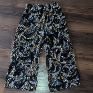 Vibrant Floral Patterned Pants